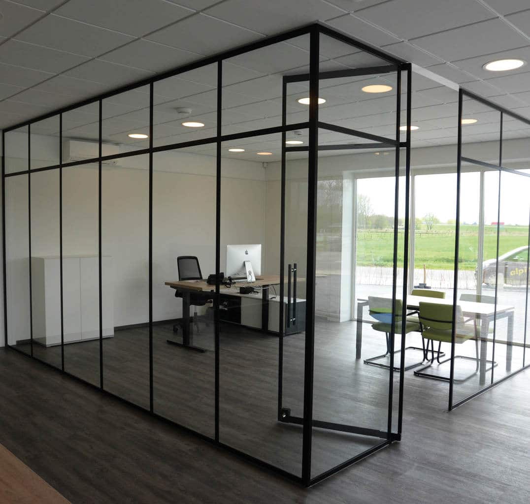 glazen wand vissersglas